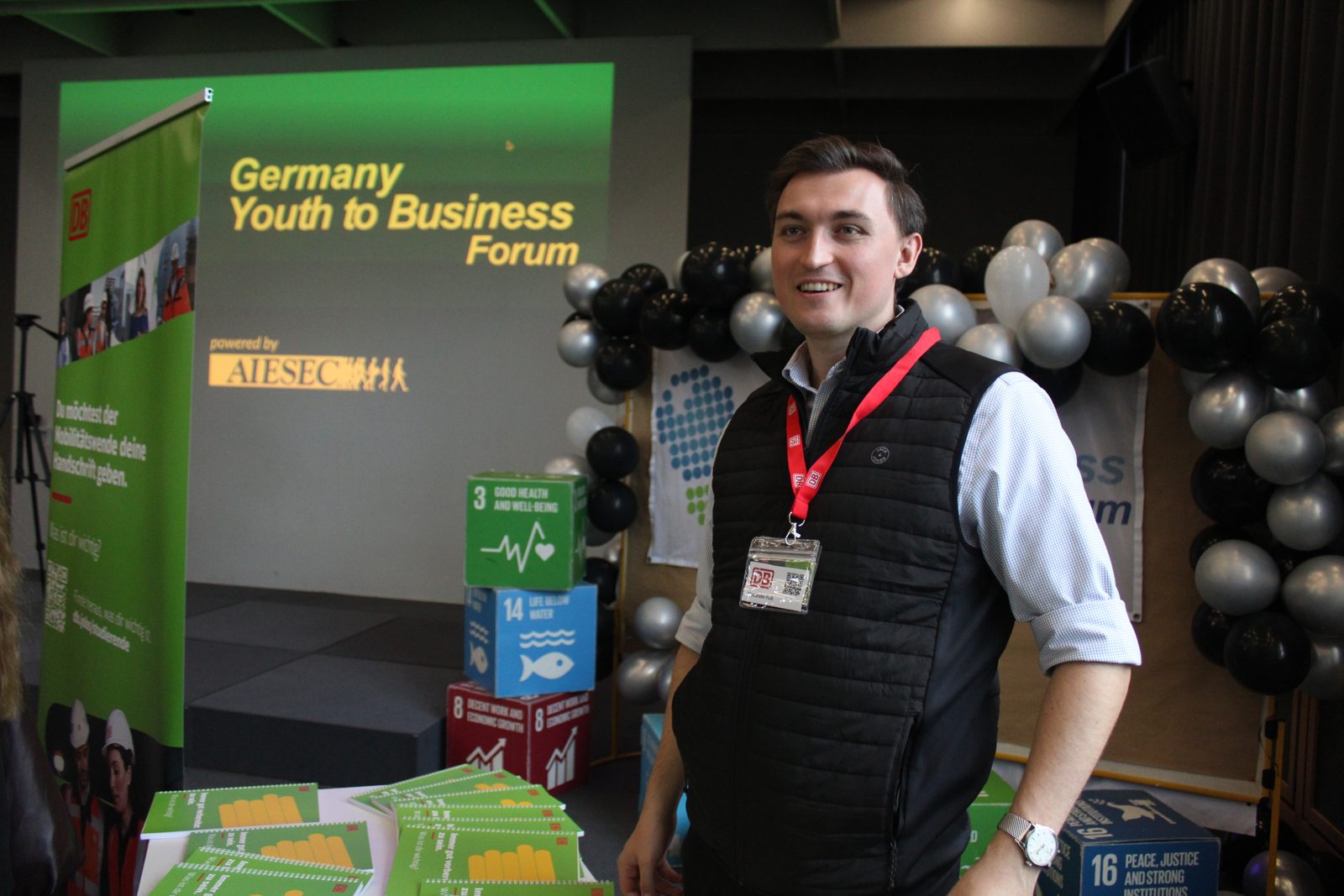 Deutsche Bahn am Youth2Business Forum